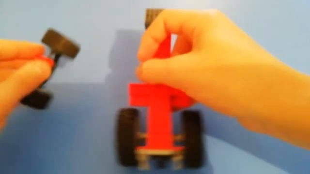 как сделать трактор из лего с телегой для перевозки скота? #трактор смотреть онлайн