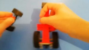 как сделать трактор из лего с телегой для перевозки скота? #трактор