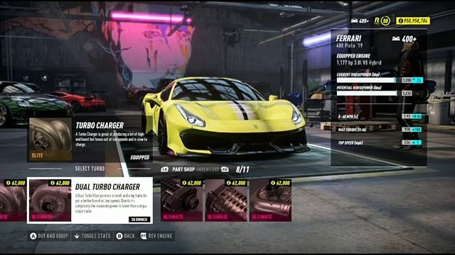 NFS: Heat - Ferrari 488 Pista 2019 Customization (Race Build) (Read Description) смотреть онлайн