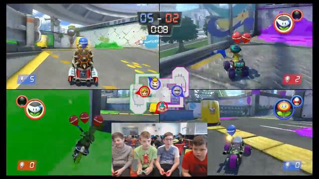 Mario Kart Deluxe Switch смотреть онлайн