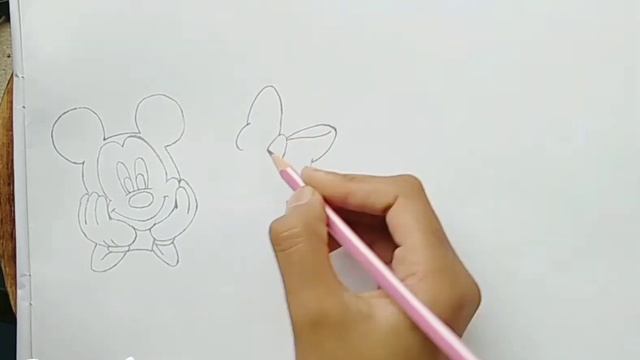How To Draw A Mickey Mouse And Minnie Mouse ?|Cool Drawing |Mickey Mouse Easy Drawing |Cool Art смотреть онлайн