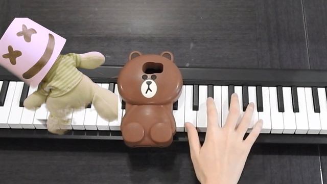 Marshmello Imagine Piano Tutorial | Korg MicroKey смотреть онлайн