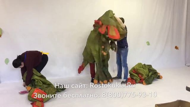 Ростовые куклы. Реклама пиццерии и Динозавры. смотреть онлайн
