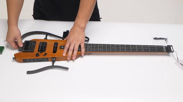 Donner Hush-X Electric Guitar Unboxing & Installation смотреть онлайн