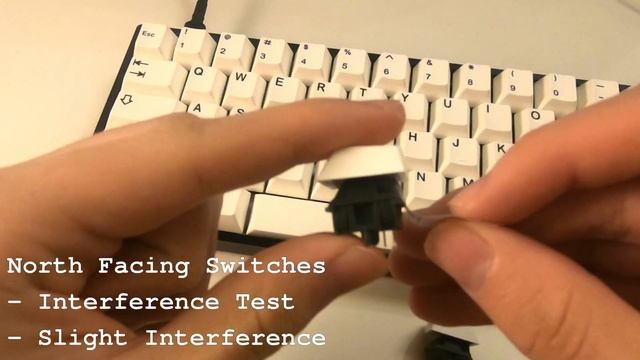 North and South Facing Switch Interference Testing with Cherry Profile Keycaps (Alpaca Switches) смотреть онлайн