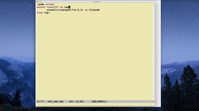 Topic 4: Using SQLite3 as a command-line tool смотреть онлайн