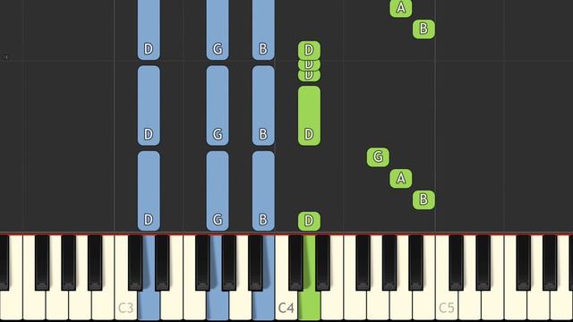 Jingle Bells [Easy Piano Tutorial] (Sheet Music/Synthesia/Piano Cover) смотреть онлайн