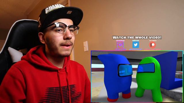 AMONG US vs SONIC & BALDI CHALLENGE! OfficialCartoonMinecraft Animation Imposters&Crewmates reactio смотреть онлайн