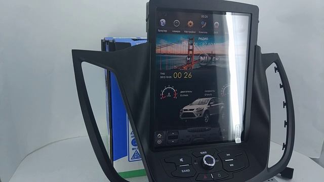 Штатная магнитола в стиле Tesla Ford Kuga (2013-2015) Android CF-3161 смотреть онлайн
