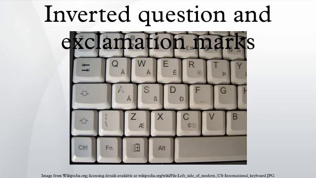 Inverted question and exclamation marks смотреть онлайн