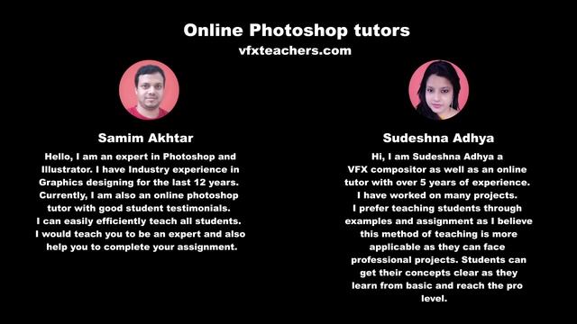 online photoshop tutors vfxteachers com смотреть онлайн