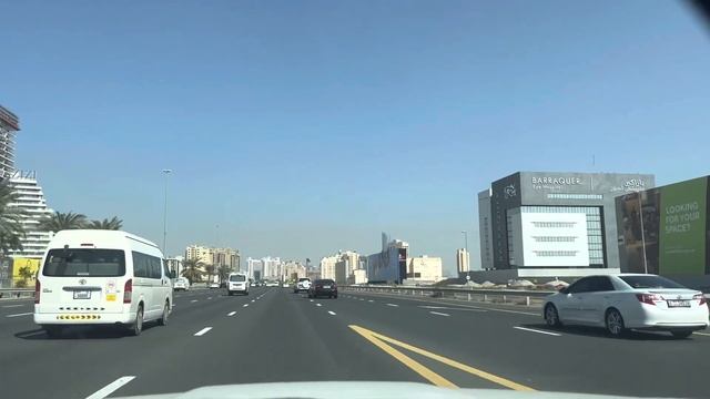 Дубай дороги на автомобиле Creek Harbour - FESTIVAL CITY MALL
