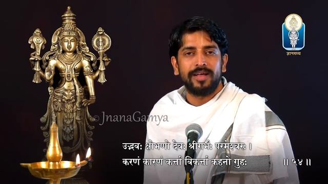 VISHNU SAHASRANAAMA STOTRAM (with Sanskrit Subtitles) Vid. Krishnaraja Kuthpadi |JnanaGamya-Parayan смотреть онлайн