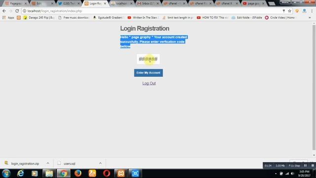 Full Login and Registration System in PHP MYSQL With Email Verification смотреть онлайн