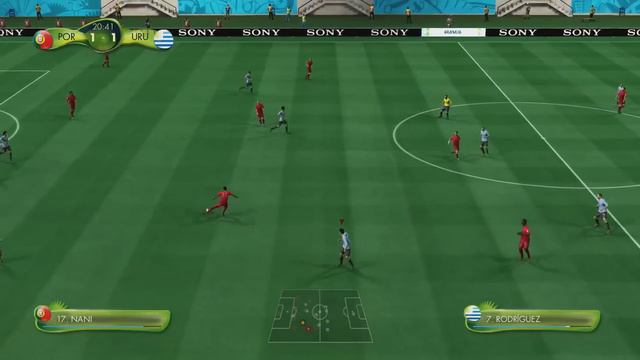 2014 FIFA World Cup Brazil - Portugal vs Uruguay - [Road to Rio de Janeiro] смотреть онлайн