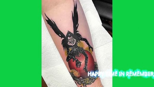 DEATH NOTE TATUAGEM/ DEATH NOTE TATTOOS