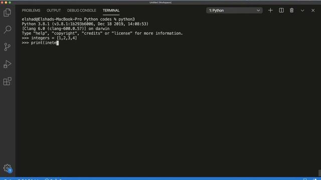Python Lists смотреть онлайн