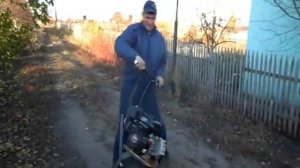 Мой самодельный МОТОСАМОКАТ с передним приводом