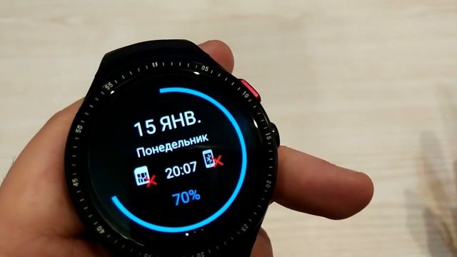 Lemfo Les 1 - обзор smart часов на Android с круглым OLED экраном смотреть онлайн