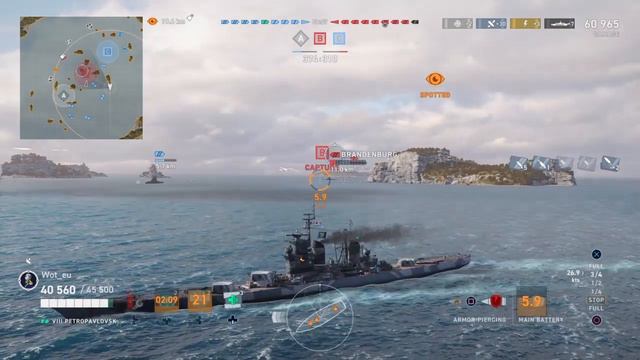 The Soviet Citadel Printer!! (Petropavlovsk) || World Of Warships Legends смотреть онлайн