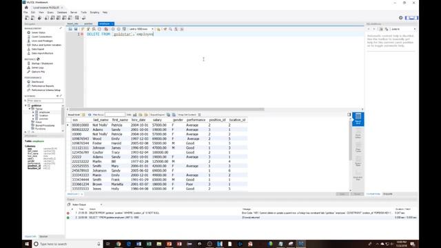 Structured Query Language (SQL) - INSERT INTO Demo смотреть онлайн