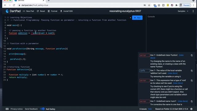 DART FUNCTIONAL PROGRAMMING - TUTORIALS FOR HIGHER ORDER FUNCTIONS PLUS LAMBDA смотреть онлайн