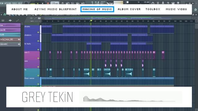 Making of tool based generative Music NFT Blueprint on Async by Grey Tekin смотреть онлайн