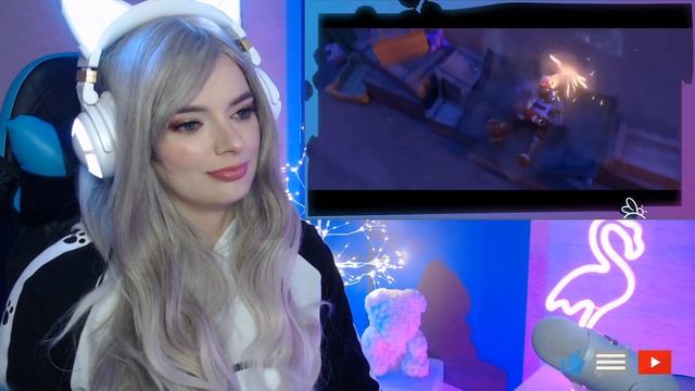Reaction to Overwatch Animated Short | “Hero”| Gamer girl react смотреть онлайн