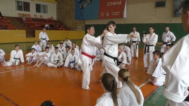 2019.04.27 - Семинар Канчо Такемаса Окуямы, фрагмент 06 смотреть онлайн