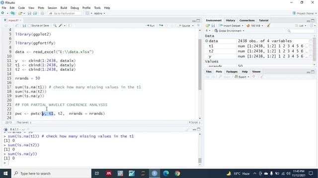 Wavelet Analysis in R/RStudio | Partial Wavelet Analysis in R/RStudio смотреть онлайн