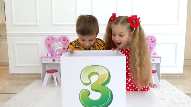 Roma and Diana learn colors with fruits and vegetables & how to count смотреть онлайн