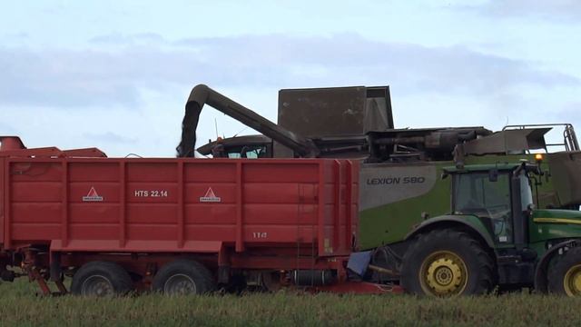 Уборка рапса в Озёрском районе смотреть онлайн