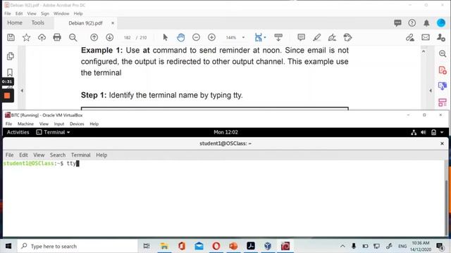 Lab 10 - Task Scheduling (Part 1): at Command смотреть онлайн