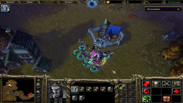 Warcraft 3 Reign of Chaos.Глава 1. Возрождение проклятых. Прохождение на высоком уровне сложности. смотреть онлайн