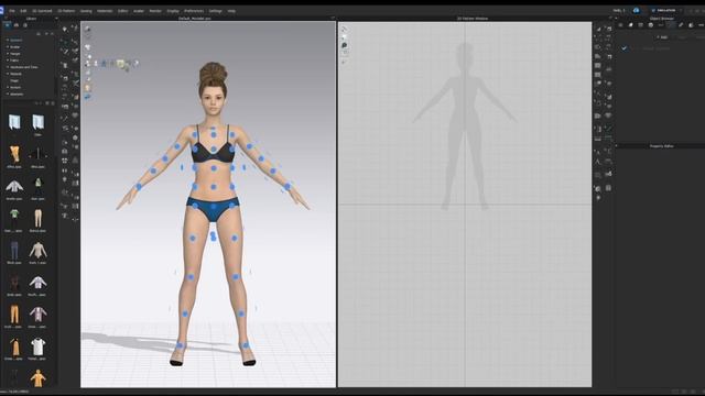 Анимация аватара из DAZ в CLO в формате fbx. смотреть онлайн