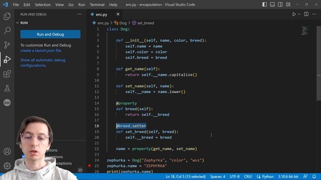 Properties в Python - во-первых это красиво смотреть онлайн