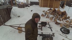 Проект Казанка 1 серия Телега для лодки своими руками