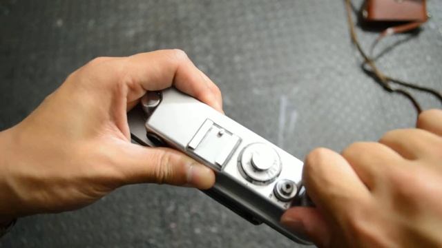 Demonstration Of Shutter Operation Of Zorki 4 Camera