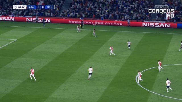 Ajax vs Benfica - Johan Cruijff ArenA - UEFA Champions League - FIFA 19 смотреть онлайн