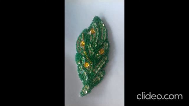 Мои броши из бисера и пайеток смотреть онлайн