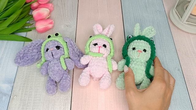 МК зайчик в шапке лягушки смотреть онлайн