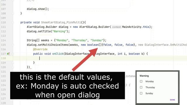 Designable Android Basic — Some types of AlertDialog (P01) смотреть онлайн