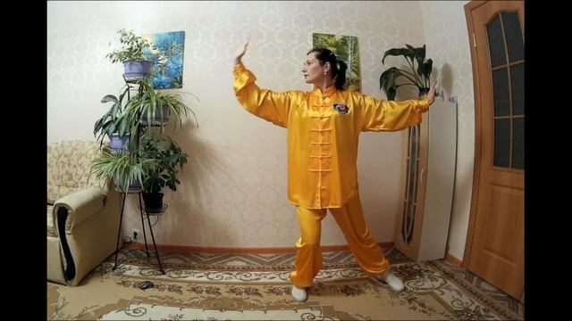 Открытый урок по оздоровительному Цигун (Ба Дуань Цзин) смотреть онлайн