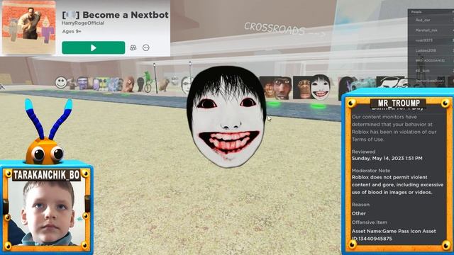 БАН в Роблокс? Это НЕВОЗМОЖНО! За что? смотреть онлайн