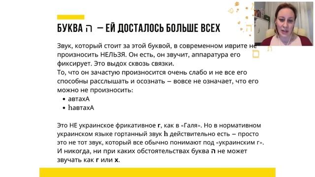 Произношение иврита – Как правильно произносить букву hэй ה