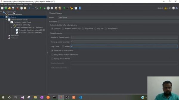 JMeter : How to Read Data from CSV file in JMeter | CSV Data Set Config | Data Driven Testing