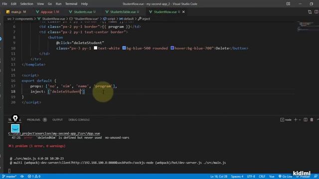 Komunikasi Secara Langsung Child (Component) dengan Parent di Vue CLI. смотреть онлайн