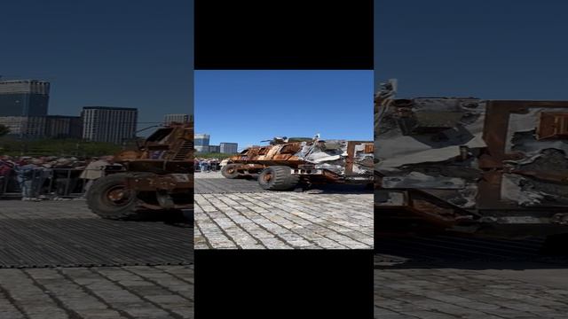 Парк Победы трофеи нашей Армии!