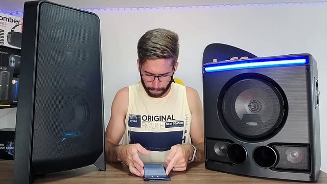 GRADIENTE POWER BOX GMS300 300W Vs SAMSUNG TOWER MX-T55 500W: Qual é a melhor Caixa de som? смотреть онлайн