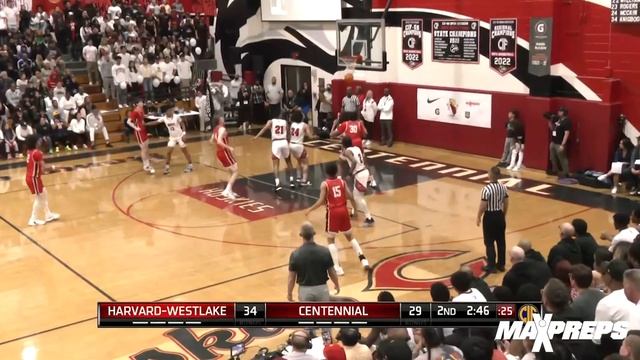 No. 14 Harvard-Westlake advances to CIF Open Division final after BEATING Centennial 80-61 смотреть онлайн